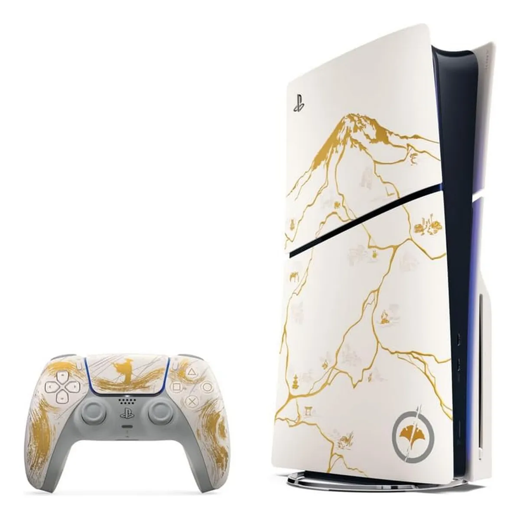 Sony Playstation 5 Slim 1tb Edicion Ghost Of Yotei